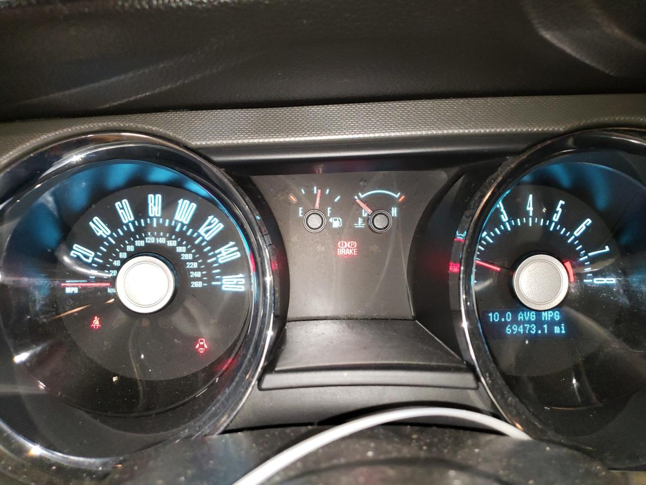 2012 Ford Mustang VIN: 1ZVBP8AM5C5279292 Lot: 64243225