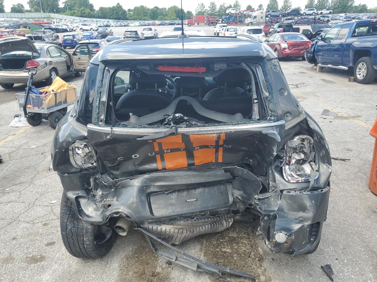 2013 Mini Cooper Countryman Jcw VIN: WMWXD1C57DWM28745 Lot: 64058485