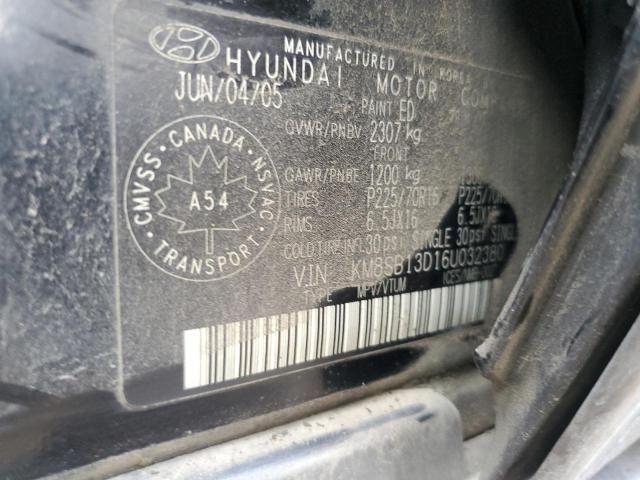 2006 HYUNDAI SANTA FE GLS  