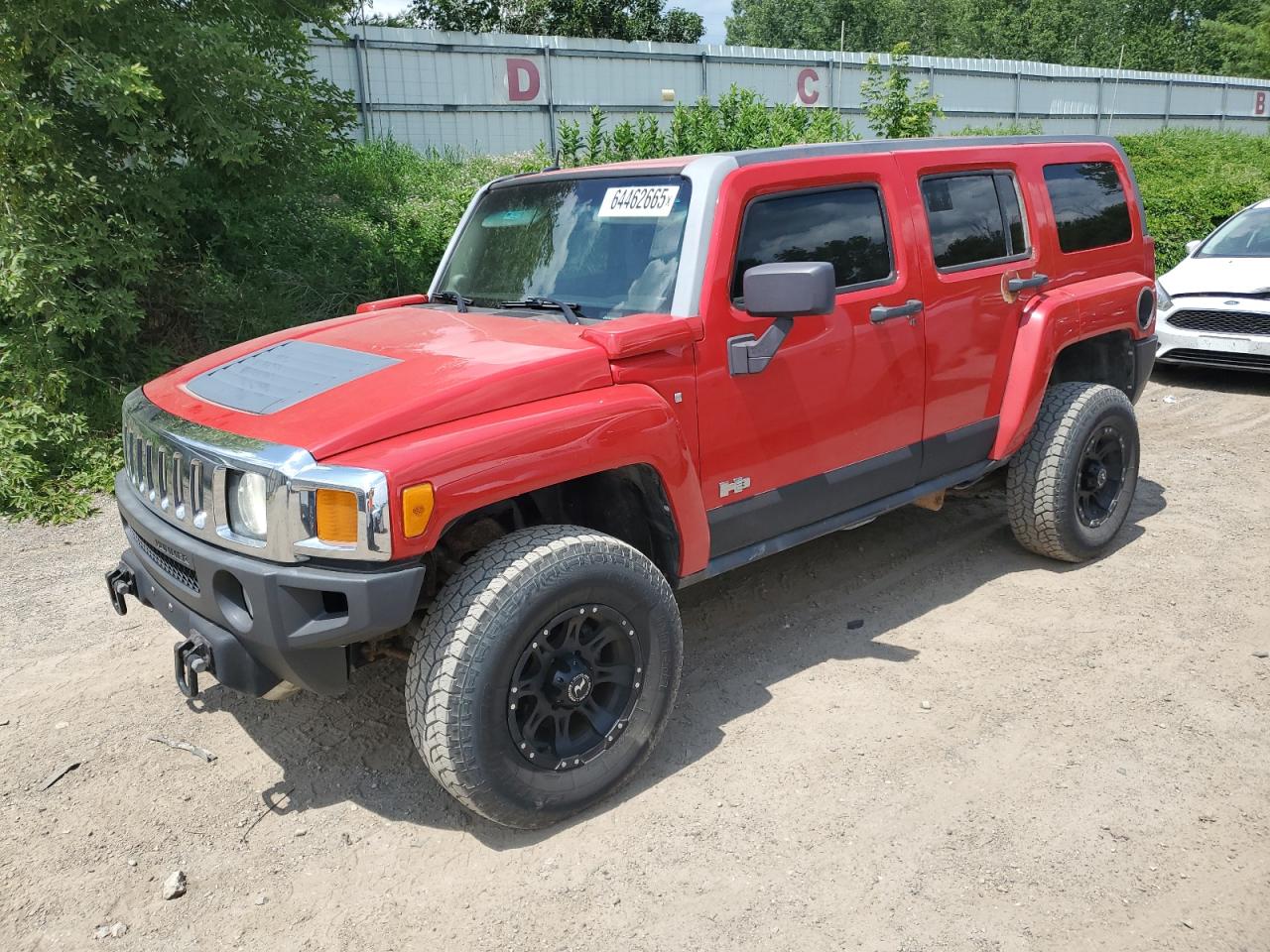 2009 Hummer H3 VIN: 5GTEN13E898157285 Lot: 64462665