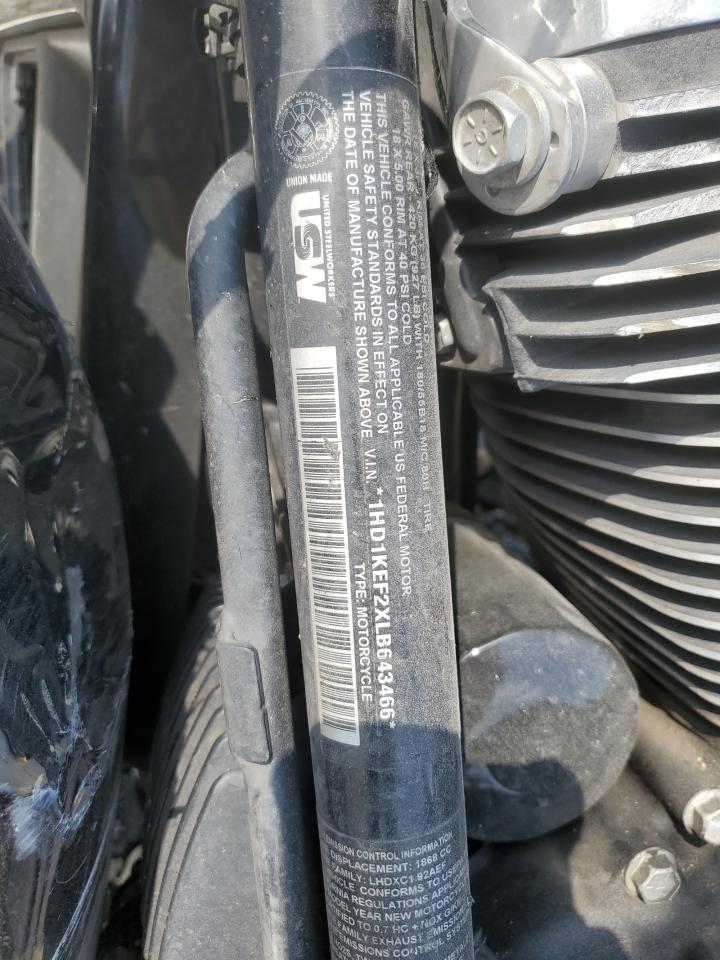 2020 Harley-Davidson Flhtk VIN: 1HD1KEF2XLB643466 Lot: 63456045