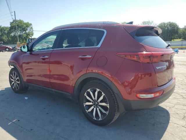  KIA SPORTAGE 2017 Maroon