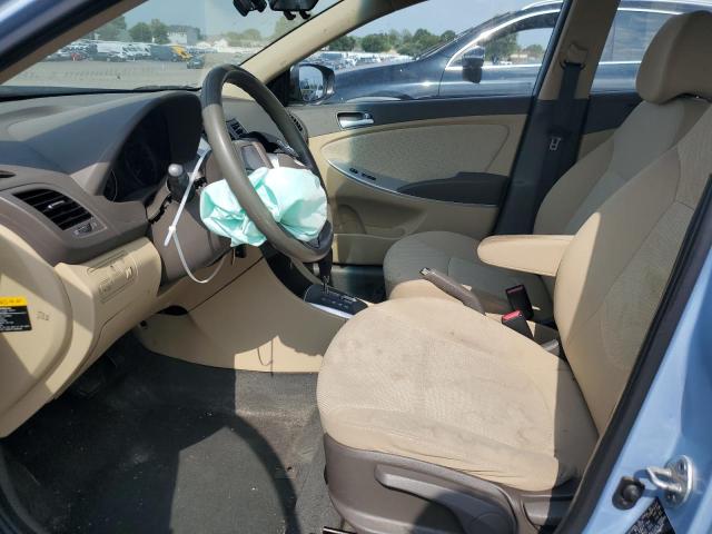  HYUNDAI ACCENT 2013 Blue