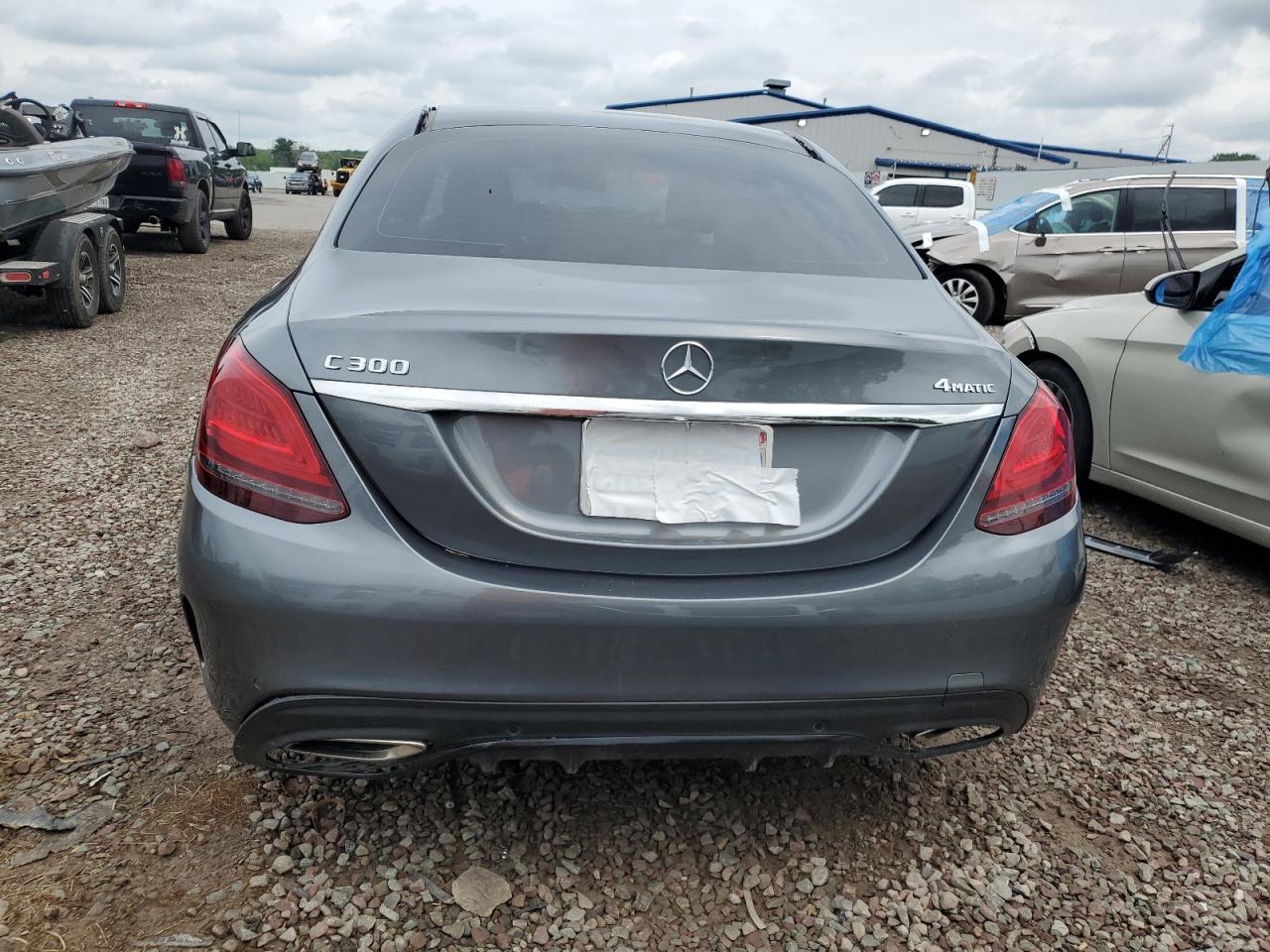 2019 Mercedes-Benz C 300 4Matic VIN: 55SWF8EB0KU296206 Lot: 64011635
