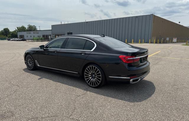Sedans BMW 7 SERIES 2016 Czarny
