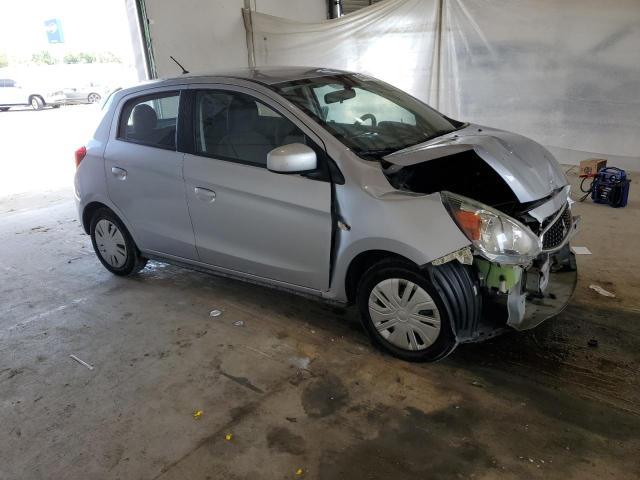 Hatchbacks MITSUBISHI MIRAGE 2017 Silver