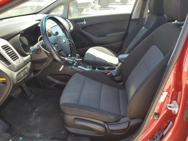  KIA FORTE 2017 Red