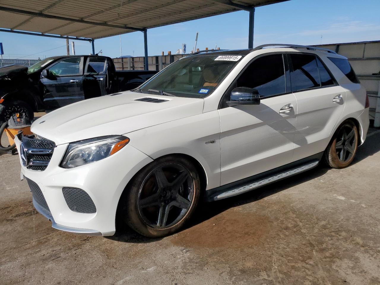 2017 Mercedes-Benz Gle 43 Amg white null gas 4JGDA6EB1HA926727 photo #1