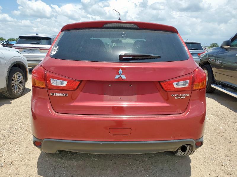  MITSUBISHI OUTLANDER 2015 Красный