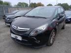 2013 VAUXHALL ZAFIRA TOU for sale at Copart WOLVERHAMPTON