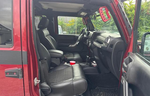Parquets JEEP WRANGLER 2012 Burgundy
