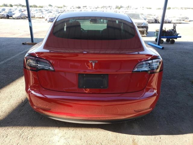  TESLA MODEL 3 2023 Czerwony