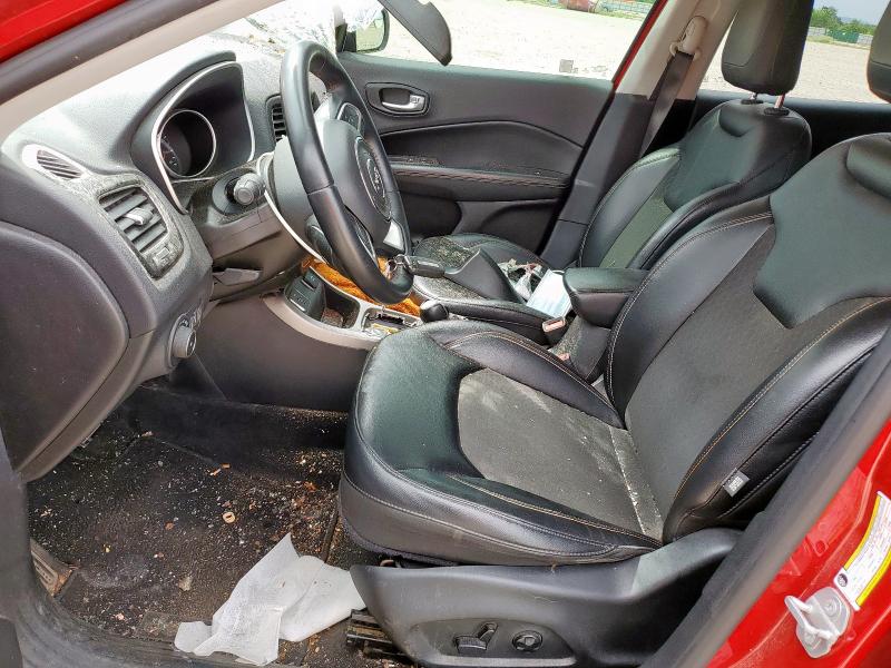  JEEP COMPASS 2017 Czerwony