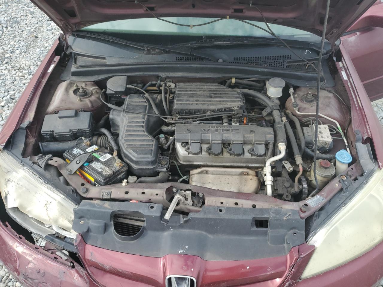 2004 Honda Civic Ex VIN: 2HGES26734H539120 Lot: 62112275