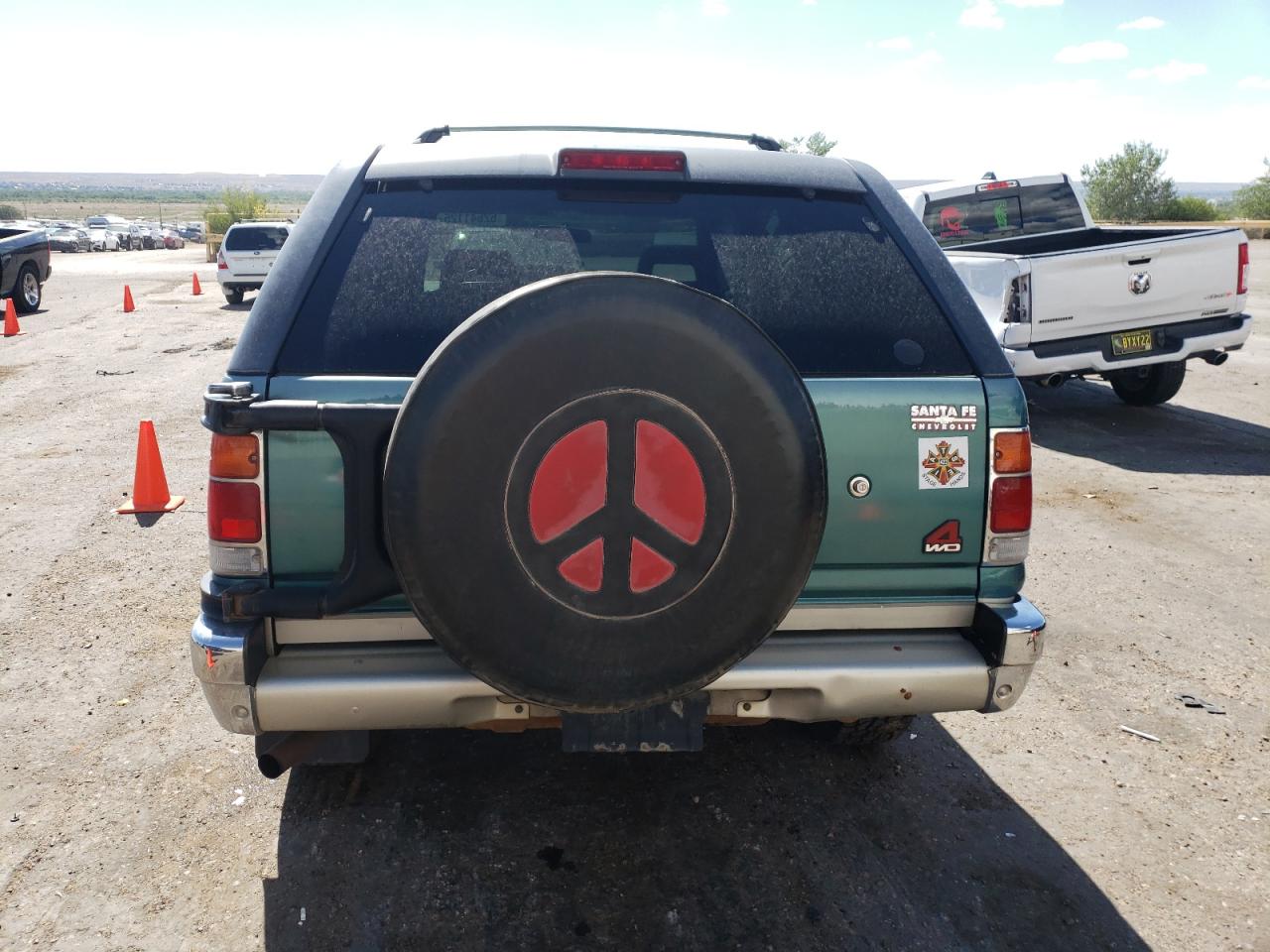1995 Isuzu Rodeo S VIN: 4S2CM58V8S4351625 Lot: 62641125