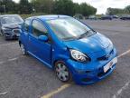 2010 TOYOTA AYGO BLUE for sale at Copart SANDTOFT