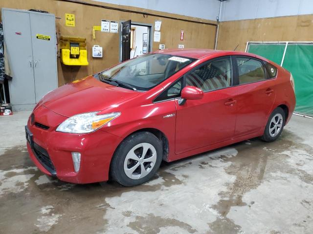  TOYOTA PRIUS 2013 Red