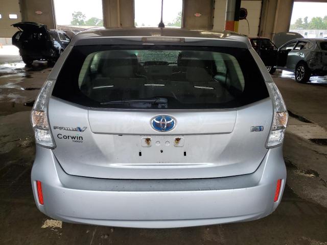  TOYOTA PRIUS 2012 Srebrny