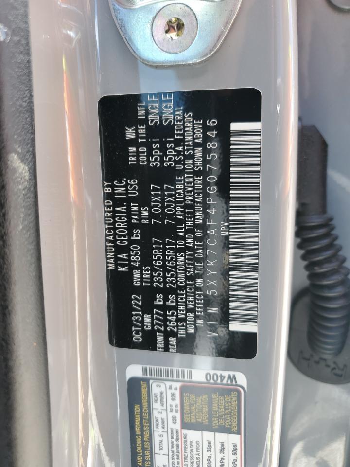 2023 Kia Sportage X-Pro VIN: 5XYK7CAF4PG075846 Lot: 64750435
