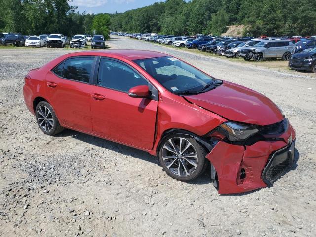  TOYOTA COROLLA 2019 Czerwony