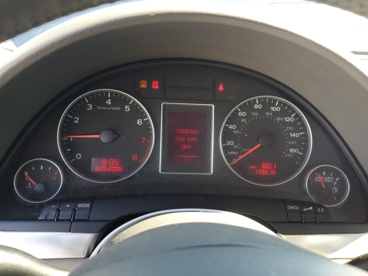 2008 Audi A4 2.0T VIN: WAUAF78E38A002632 Lot: 63795835