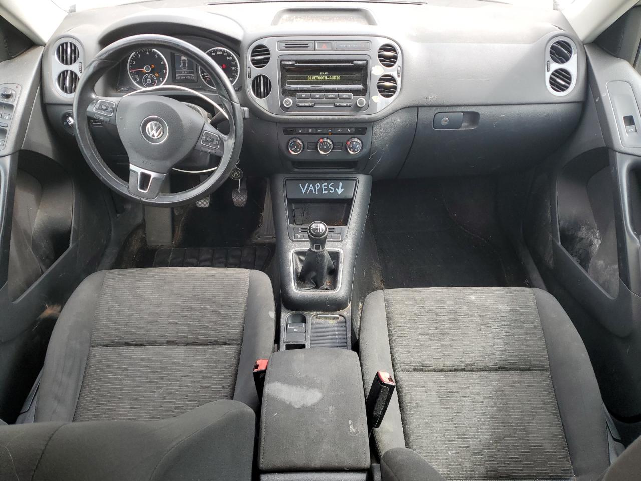 2014 Volkswagen Tiguan S VIN: WVGKV3AX9EW541281 Lot: 66071365