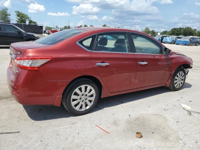  NISSAN SENTRA 2015 Red