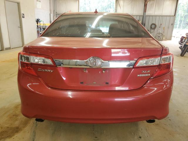  TOYOTA CAMRY 2012 Red