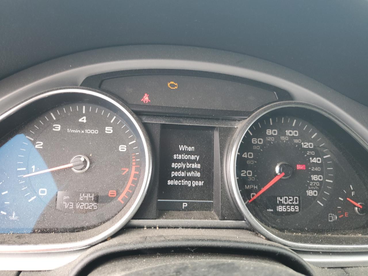 2013 Audi Q7 Prestige VIN: WA1DGAFE7DD011897 Lot: 67246985