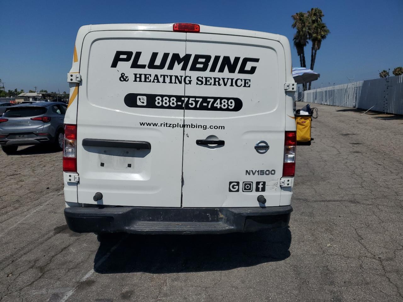 2020 Nissan Nv 1500 S VIN: 1N6BF0KM9LN805152 Lot: 62448225