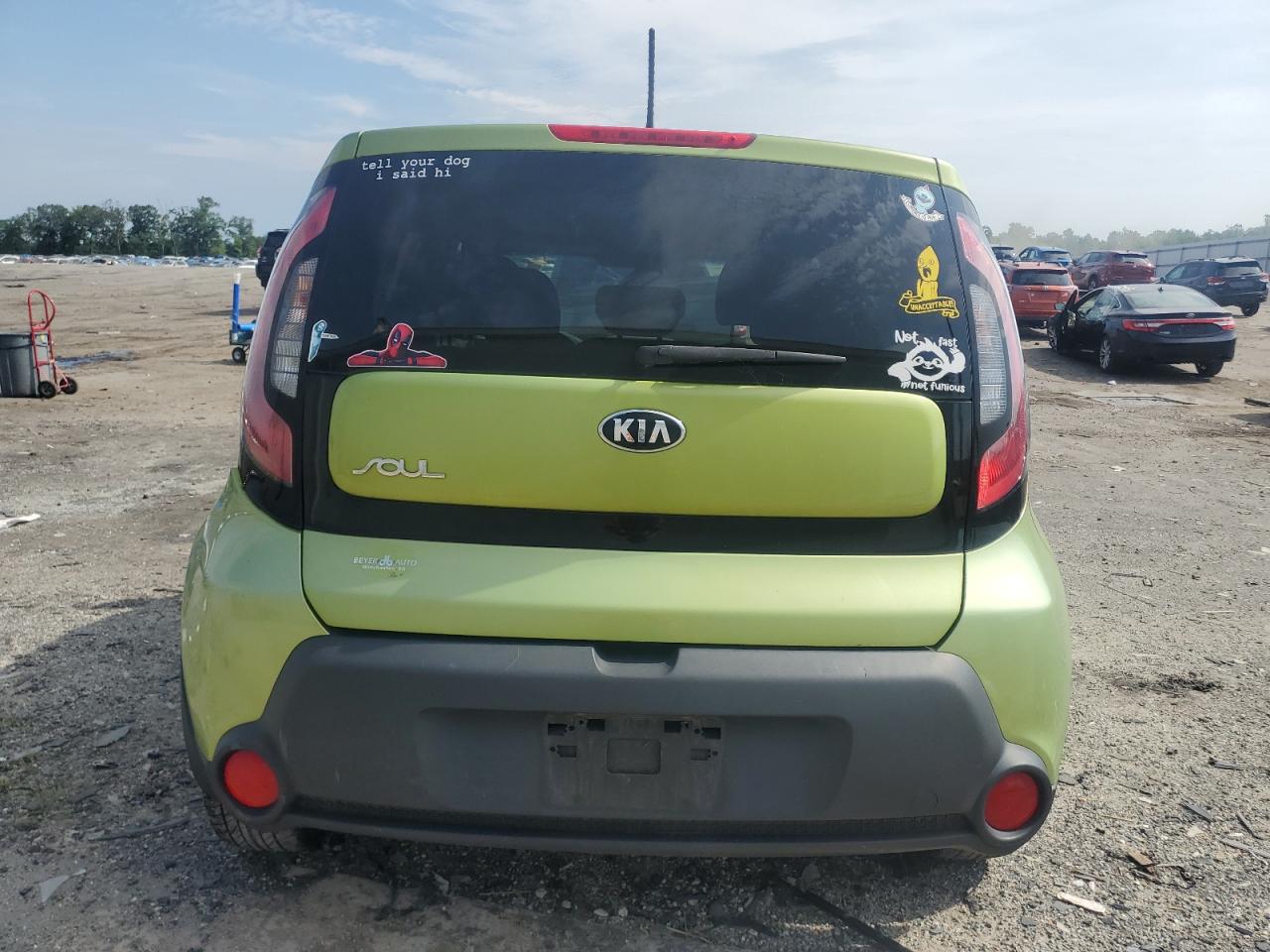 2014 Kia Soul VIN: KNDJN2A26E7738644 Lot: 65517495