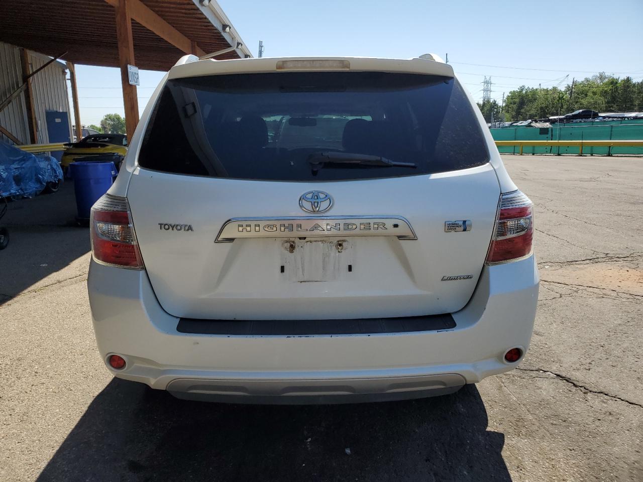 2008 Toyota Highlander Hybrid Limited VIN: JTEEW44A882025349 Lot: 63488625