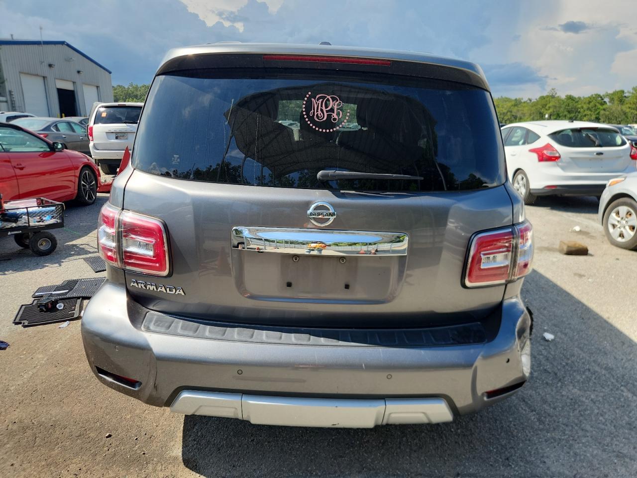 2018 Nissan Armada Sv VIN: JN8AY2ND7J9052196 Lot: 61578065