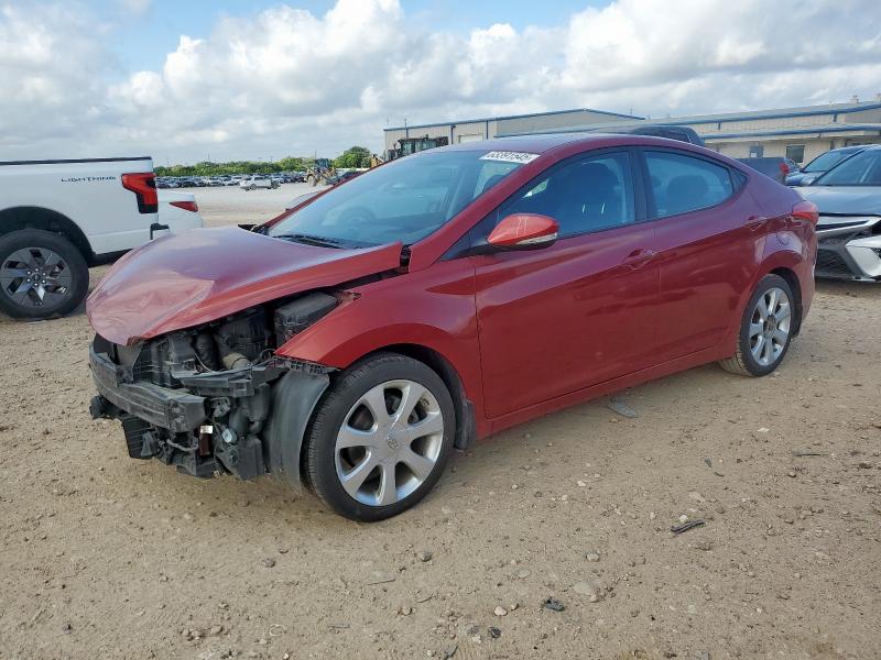  HYUNDAI ELANTRA 2012 Красный