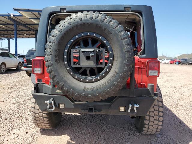  JEEP WRANGLER 2016 Red