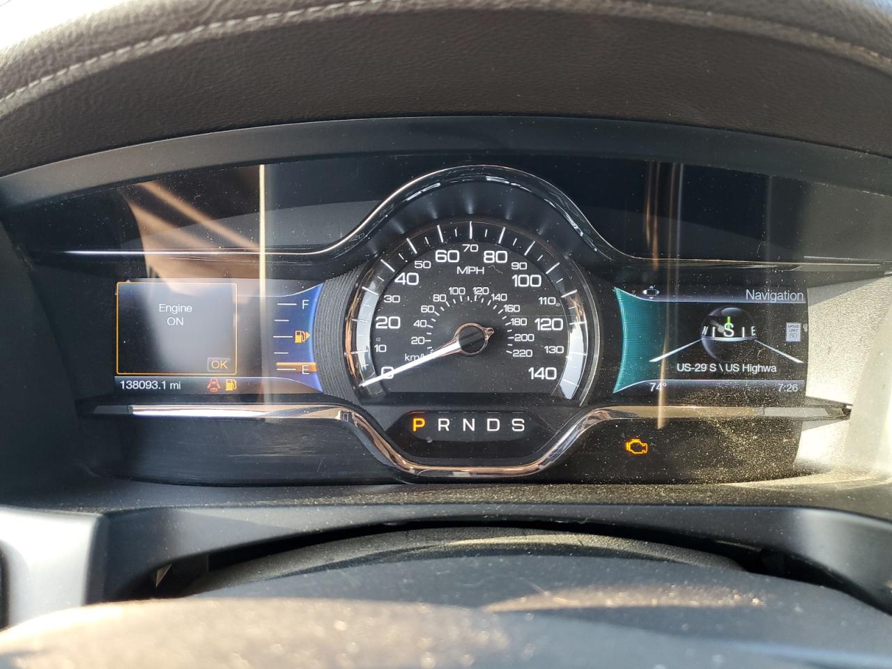 1LNHL9DK8EG600978 2014 Lincoln Mks