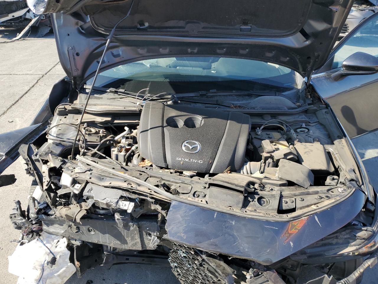 2021 Mazda 3 Preferred VIN: JM1BPALL6M1403173 Lot: 63347975