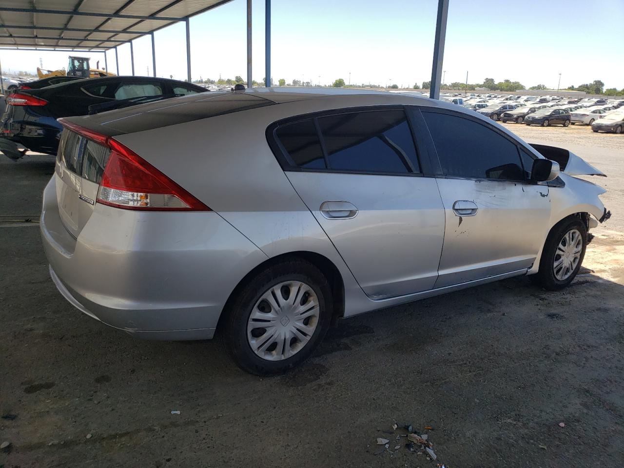 2010 Honda Insight Lx silver null hybrid JHMZE2H56AS022240 photo #4
