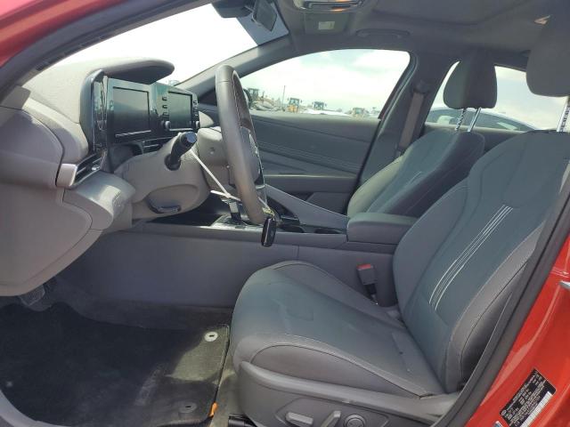  HYUNDAI ELANTRA 2021 Red