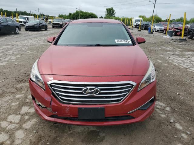  HYUNDAI SONATA 2017 Red