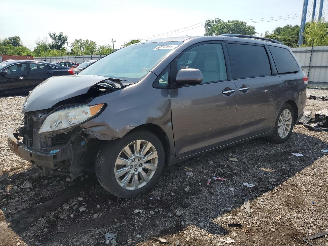 2011 Toyota Sienna Xle VIN: 5TDYK3DC8BS161313 Lot: 66655665