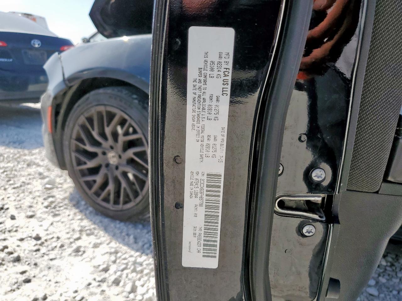 2015 Dodge Charger Se VIN: 2C3CDXBG6FH897788 Lot: 66851355