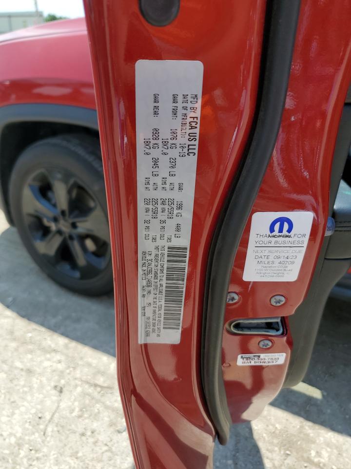 2020 Jeep Compass Latitude VIN: 3C4NJCBB6LT140936 Lot: 64568945