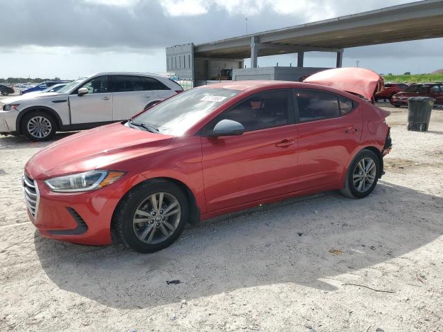  HYUNDAI ELANTRA 2017 Czerwony