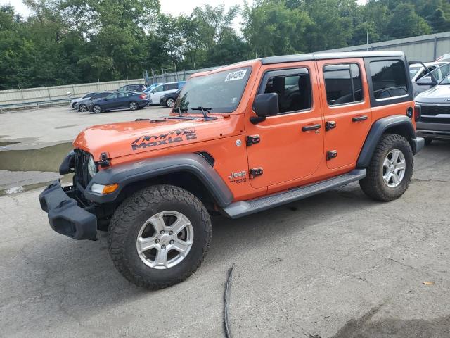  JEEP WRANGLER 2018 Pomarańczowy
