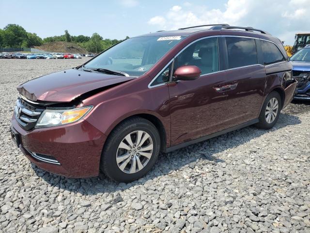  HONDA ODYSSEY 2017 Bordowy