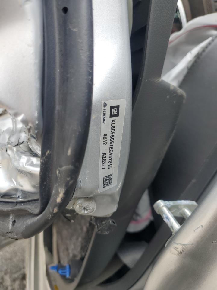 2014 Chevrolet Spark 2Lt VIN: KL8CF6S97EC431315 Lot: 66194365