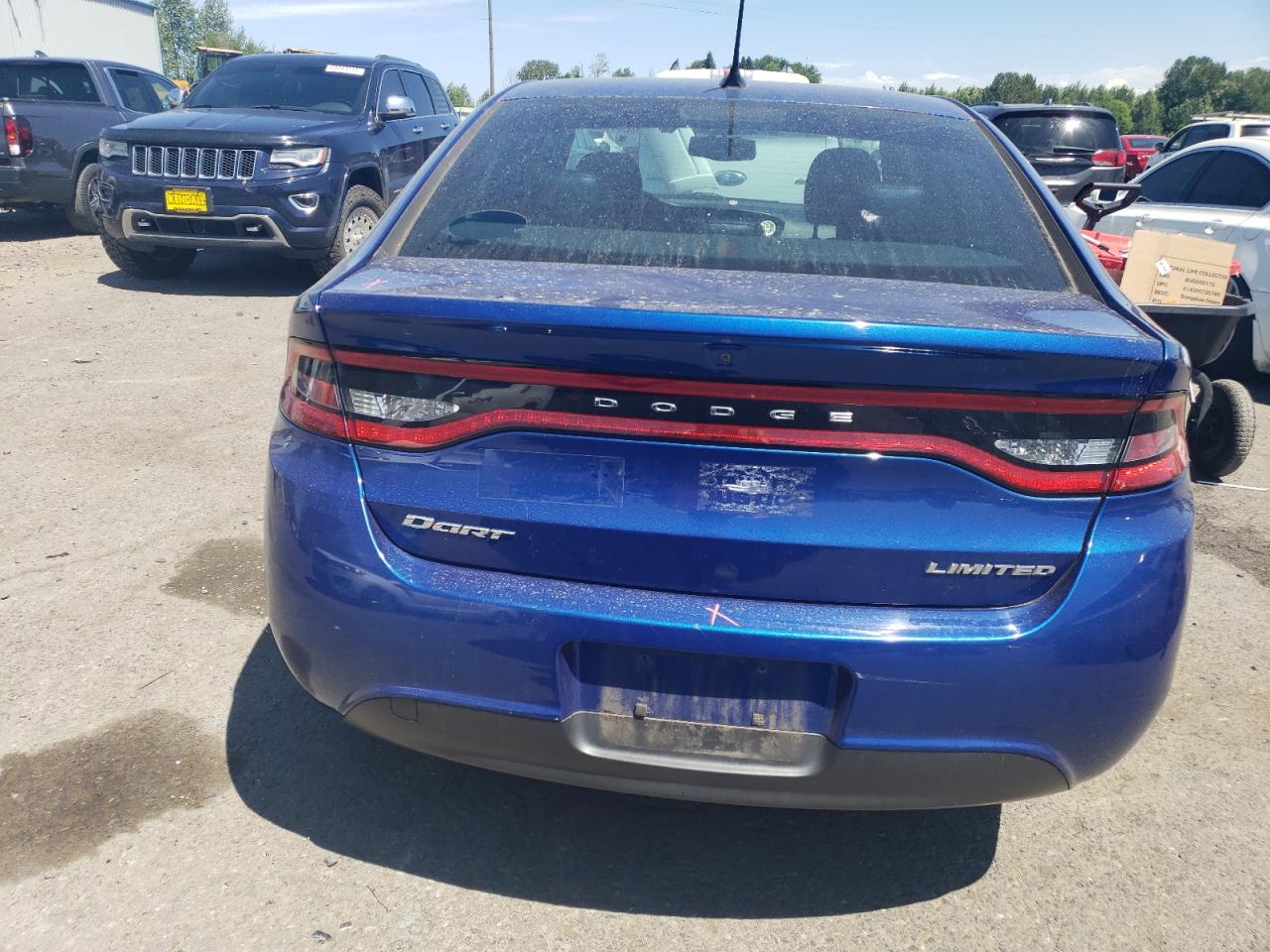 2013 Dodge Dart Limited VIN: 1C3CDFCA0DD307356 Lot: 62872045