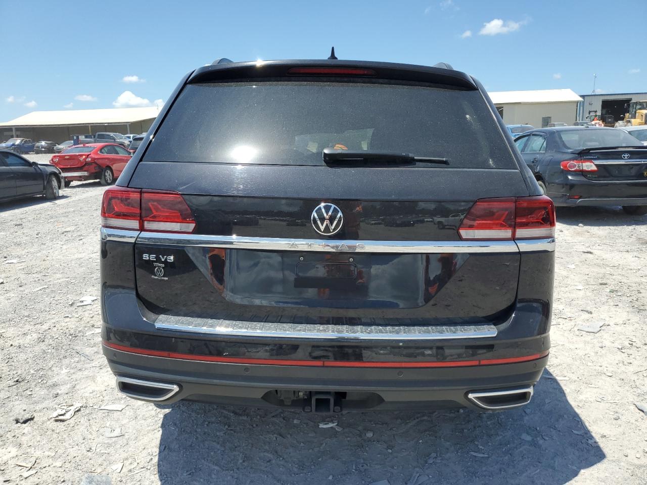 2022 Volkswagen Atlas Se VIN: 1V2WR2CA1NC505355 Lot: 65019435