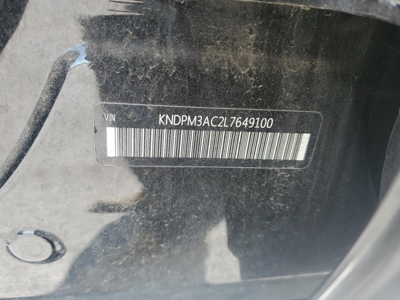 2020 Kia Sportage Lx VIN: KNDPM3AC2L7649100 Lot: 64129985